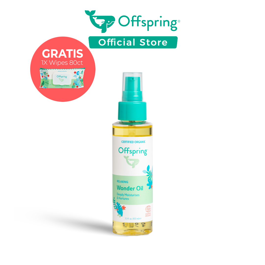 Offspring Minyak Pijat Bayi - Relaxing wonder oil 100 ml